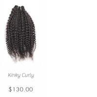 kinky curly human hair bundles